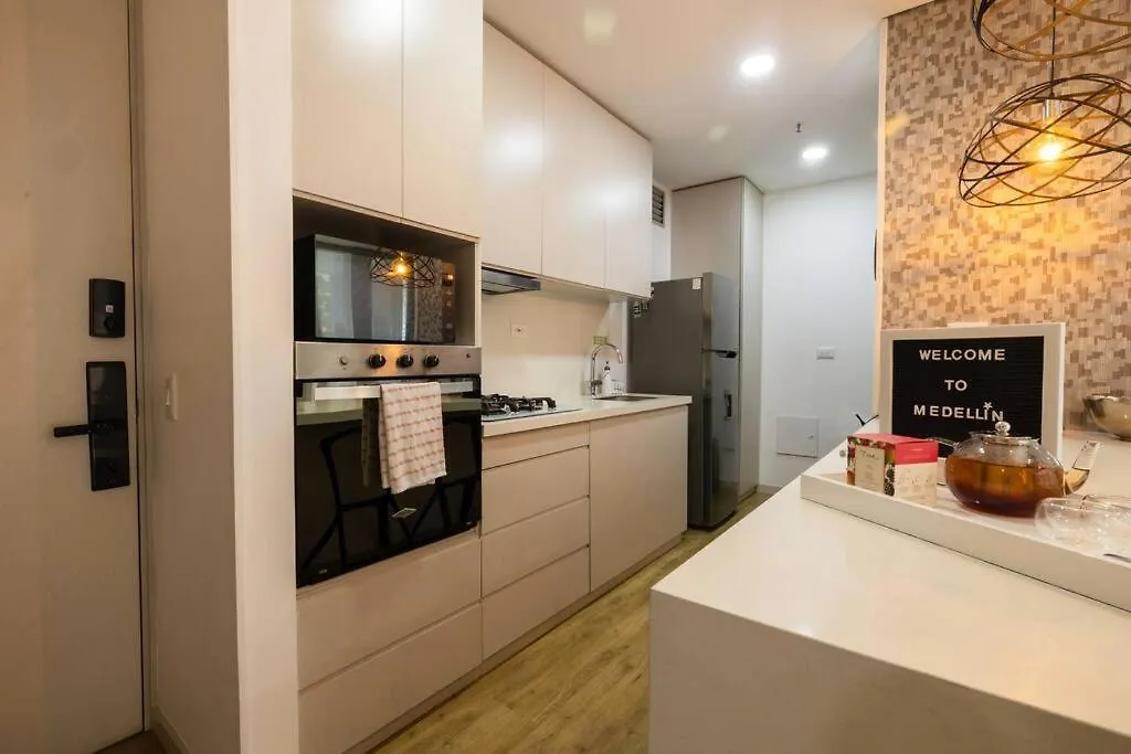 Appartamento Premium Urban Oasis El Poblado 2Br 1Ac Medellín 0*,  Colombia