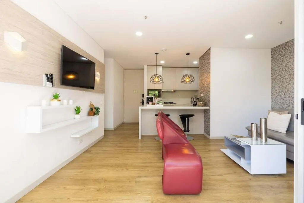 メデジンPremium Urban Oasis El Poblado 2Br 1Acアパートメント 0*, メデジン コロンビア