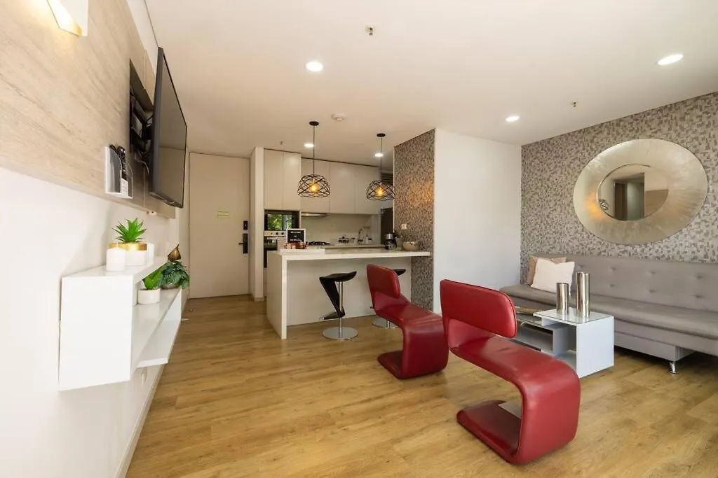 Апартаменты Premium Urban Oasis El Poblado 2Br 1Ac Медельин